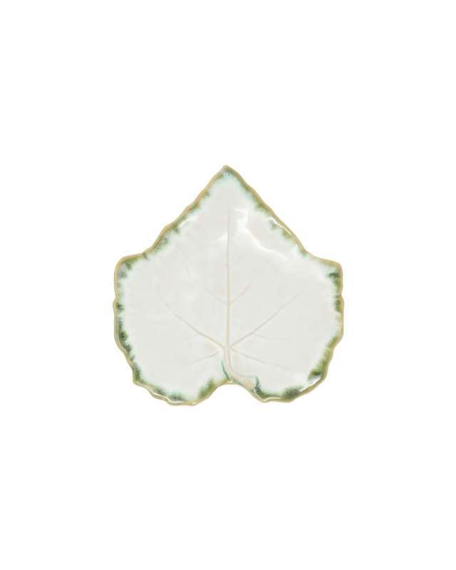 Foglia Stone Bread & Butter Plate